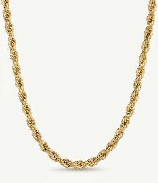 Rope chain necklace